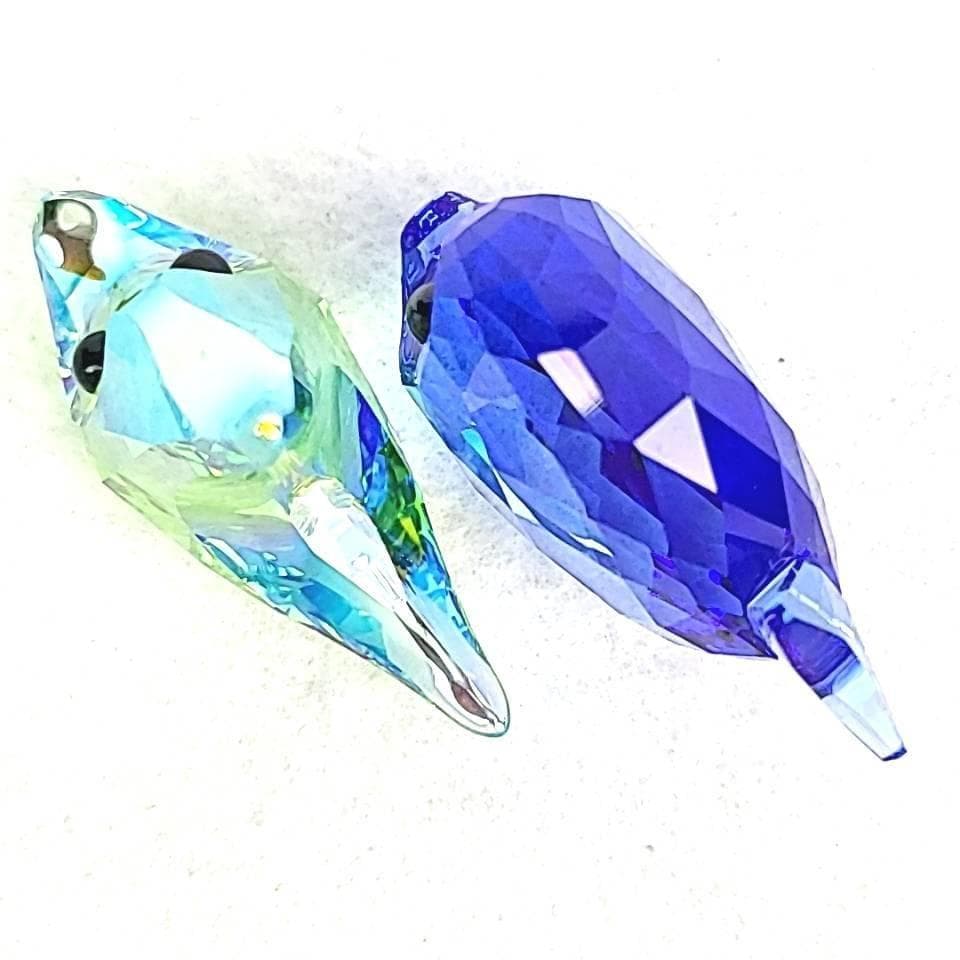 〇美品〇スワロフスキー　熱帯魚　魚　置物　フィギュリン　2体セット 7