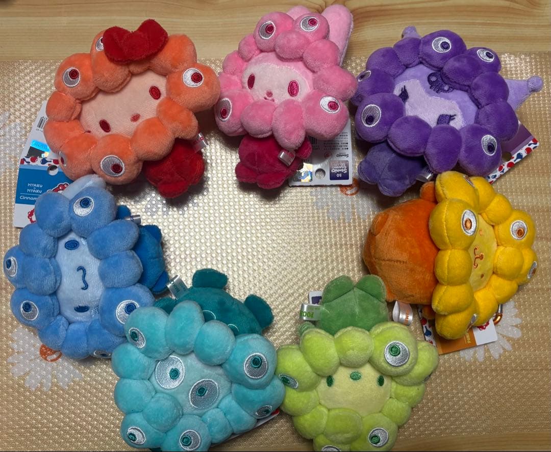 推しカラー　ミャクミャク　サンリオ 15点フルセット