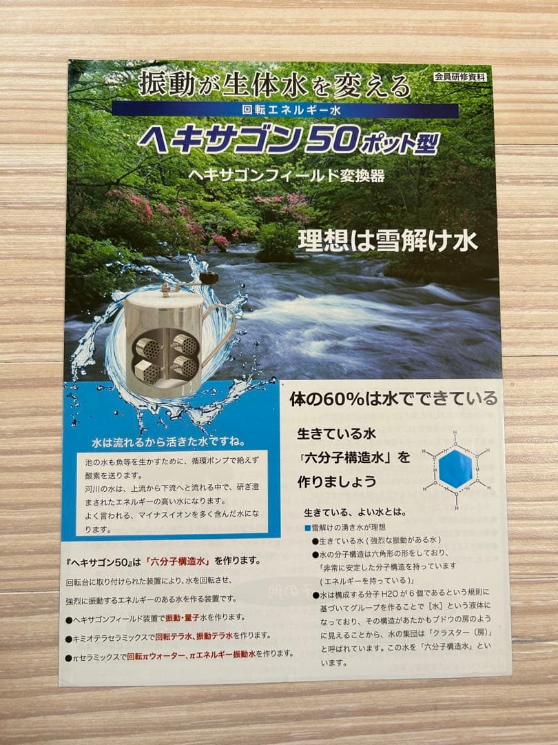 最終値下げ】ヘキサゴン50 ポット型 量子水 - メルカリ