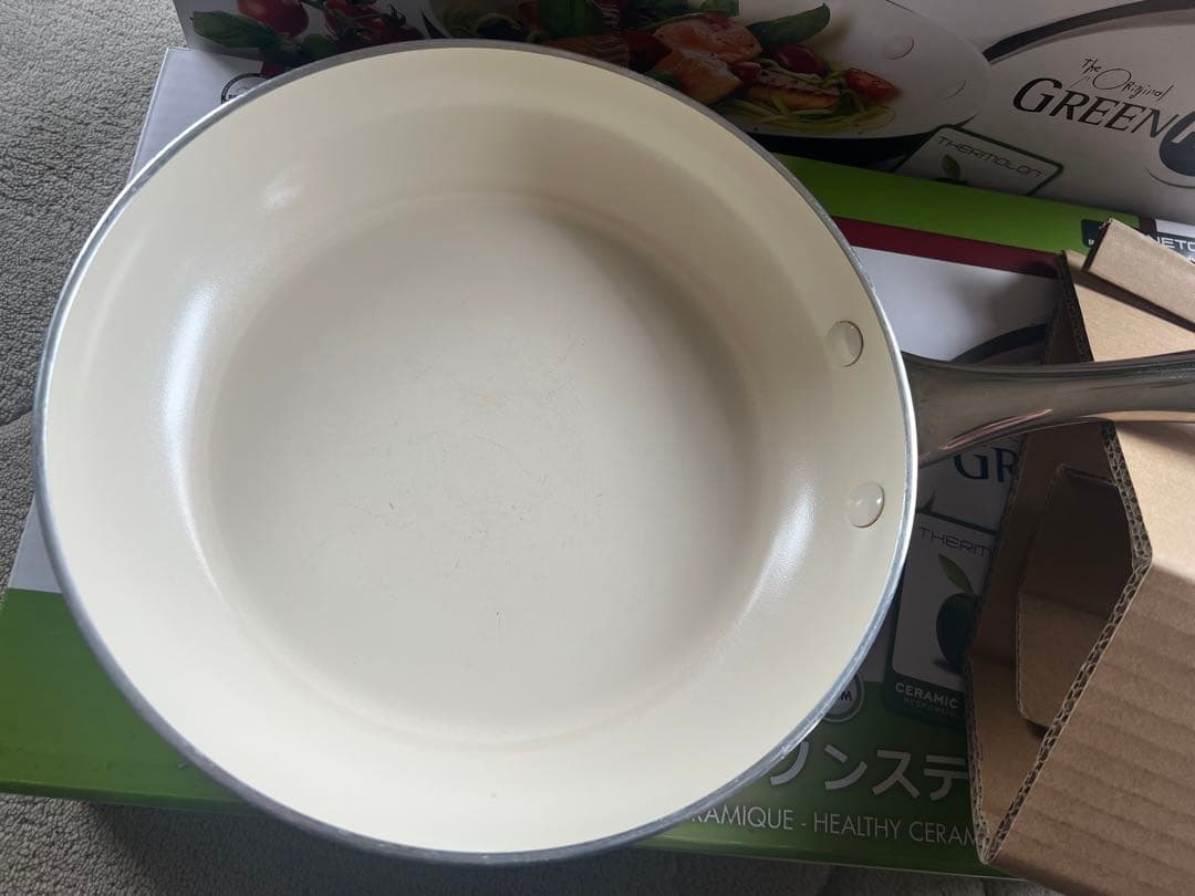 GreenPan ヘルシーセラミックノンスティック 24cm 2本セット