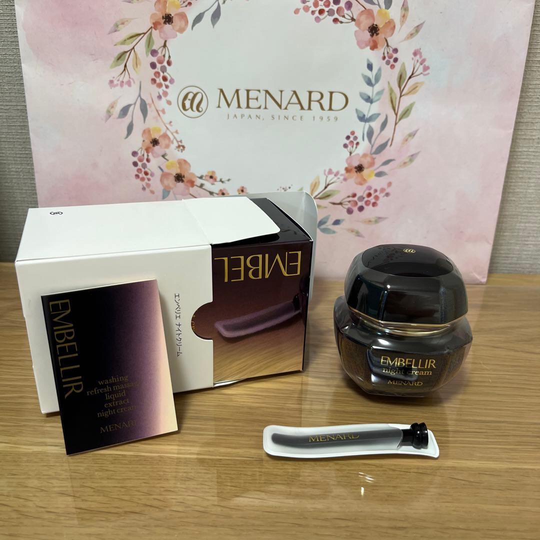 MENARD / EMBELLIR night cream【NET:35g】