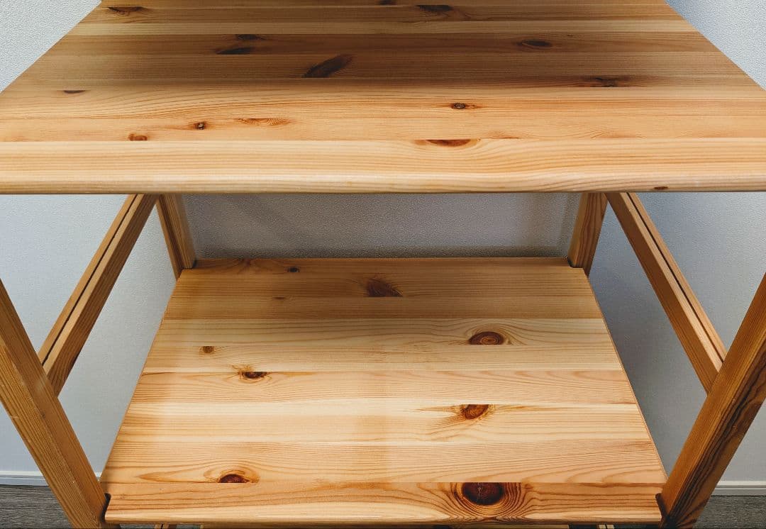 MUJI 無印良品 パイン材ユニットシェルフ 幅58cm 高さ120cm ②