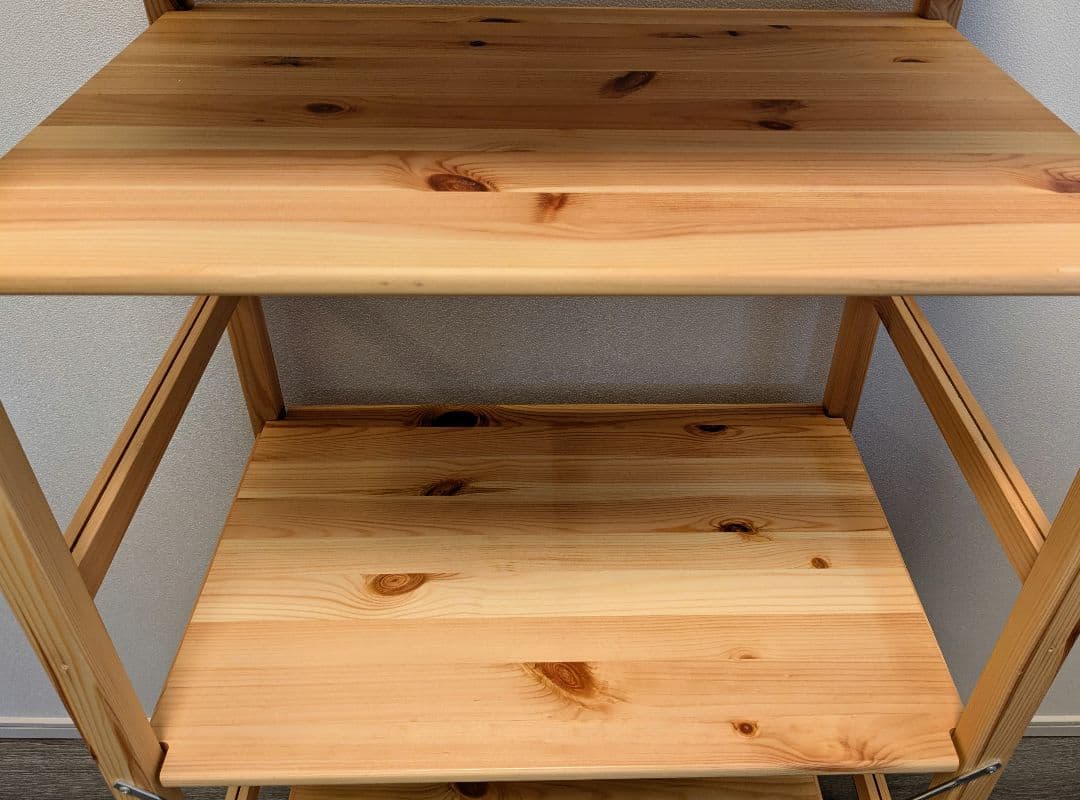 MUJI 無印良品 パイン材ユニットシェルフ 幅58cm 高さ120cm ②