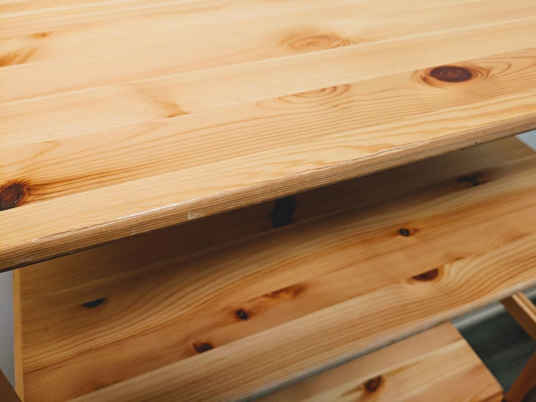 MUJI 無印良品 パイン材ユニットシェルフ 幅58cm 高さ120cm ②