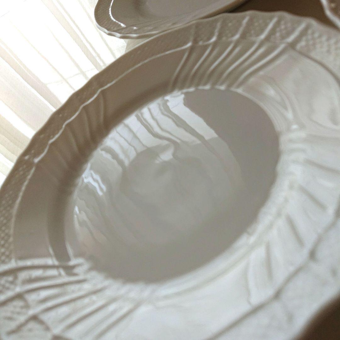 リチャードジノリ ベッキオホワイト 17㎝ プレート 5枚セット