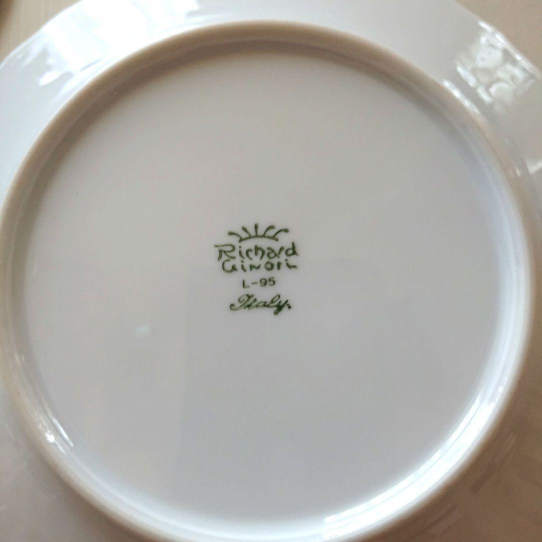 リチャードジノリ ベッキオホワイト 17㎝ プレート 5枚セット