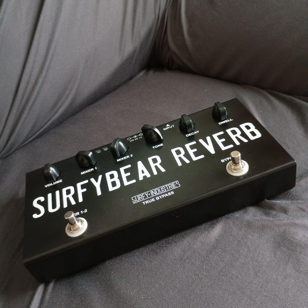 SURFYBEAR REVERB Compact スプリングリバーブ 黒 美品