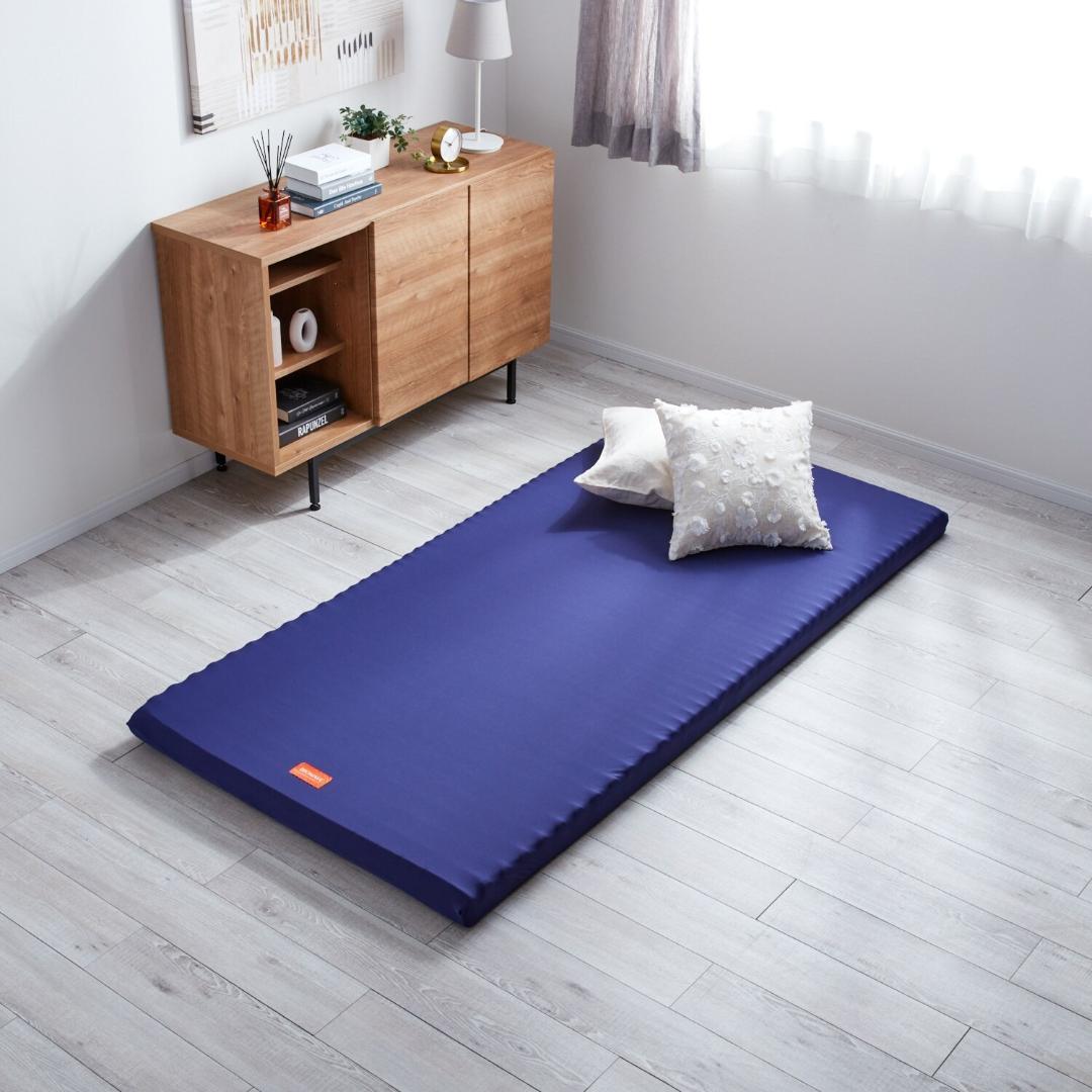 ＜シングル＞西川 仰向き寝も横向き寝も楽！ウェーブ設計 バイオウェーブマットレス