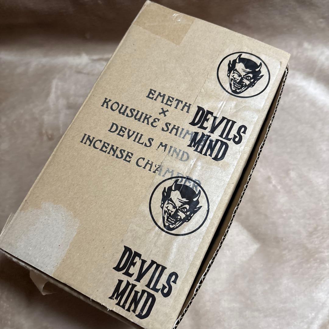 emeth×KOUSUKE SHIMIZU スカル お香立て ホワイト