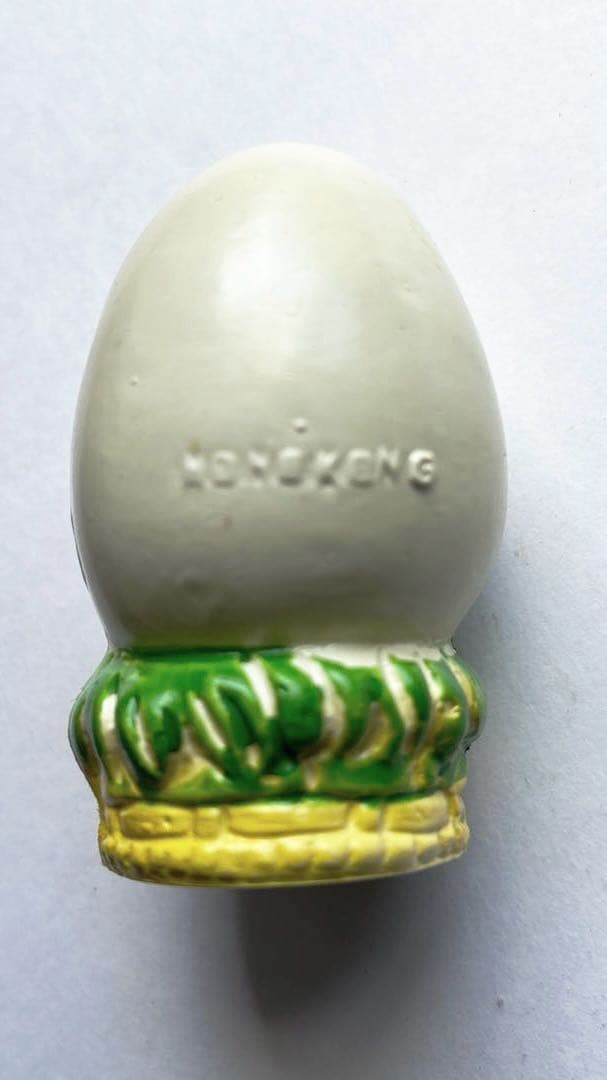 ヴィンテージ ハンプティダンプティ ソフビ フィギュア 香港製 昭和レトロ