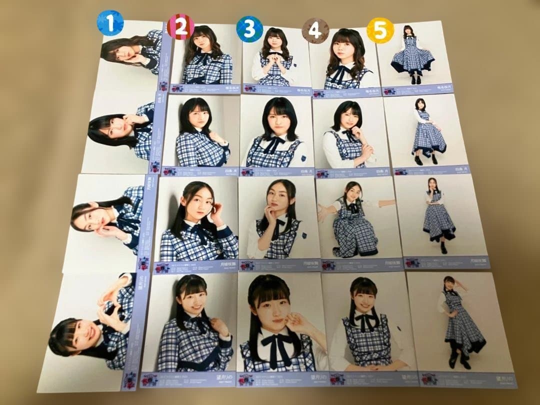 ナナニジ　夏祭り2022　9th衣装　ブロマイド　バラ売り