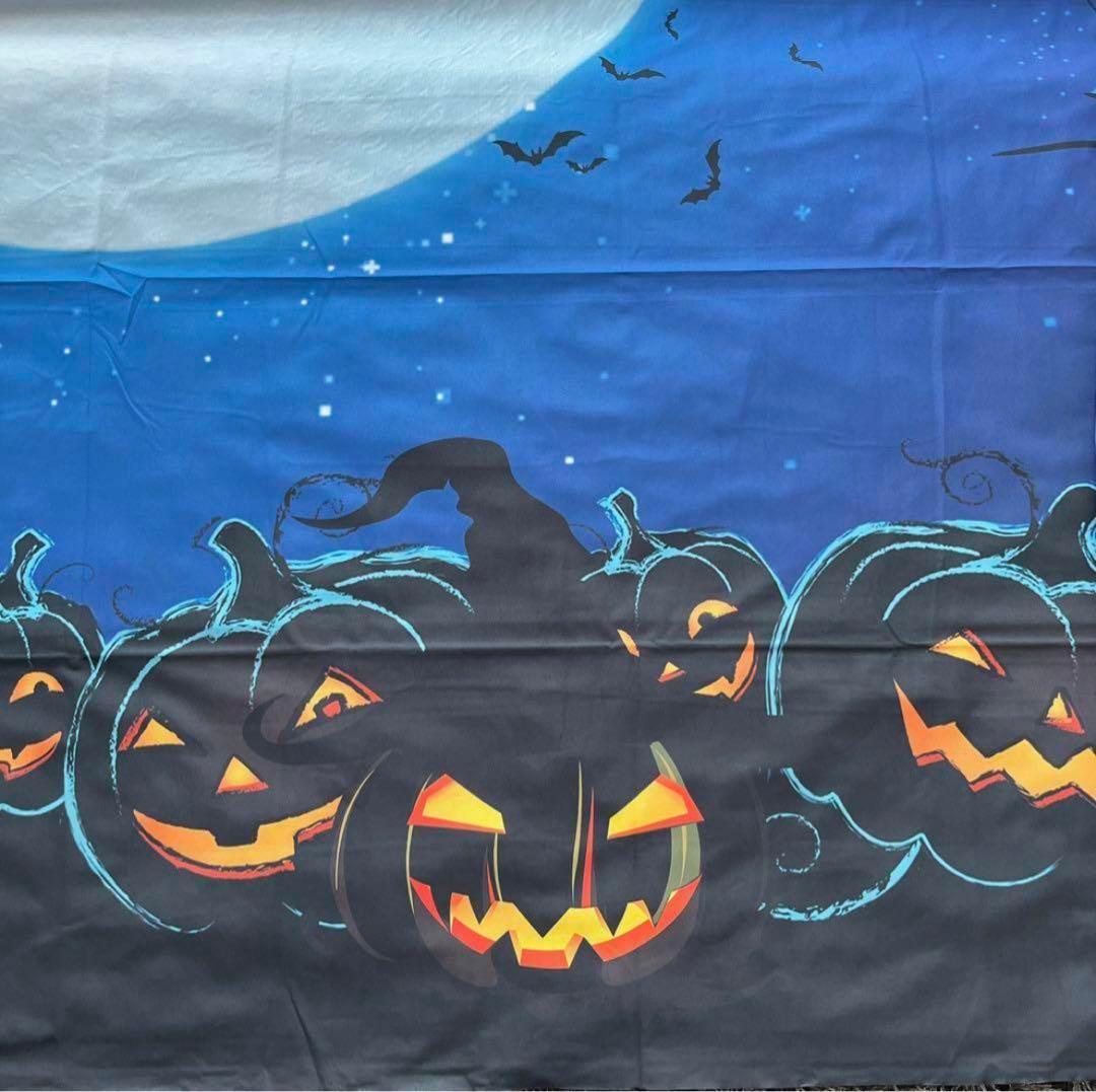 ⭐️1点限り⭐️ハロウィン背景布 タペストリー 満月 ポリエステル300x20…