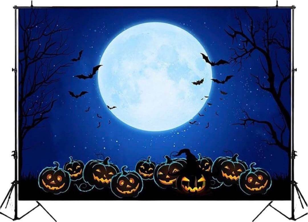 ⭐️1点限り⭐️ハロウィン背景布 タペストリー 満月 ポリエステル300x20…