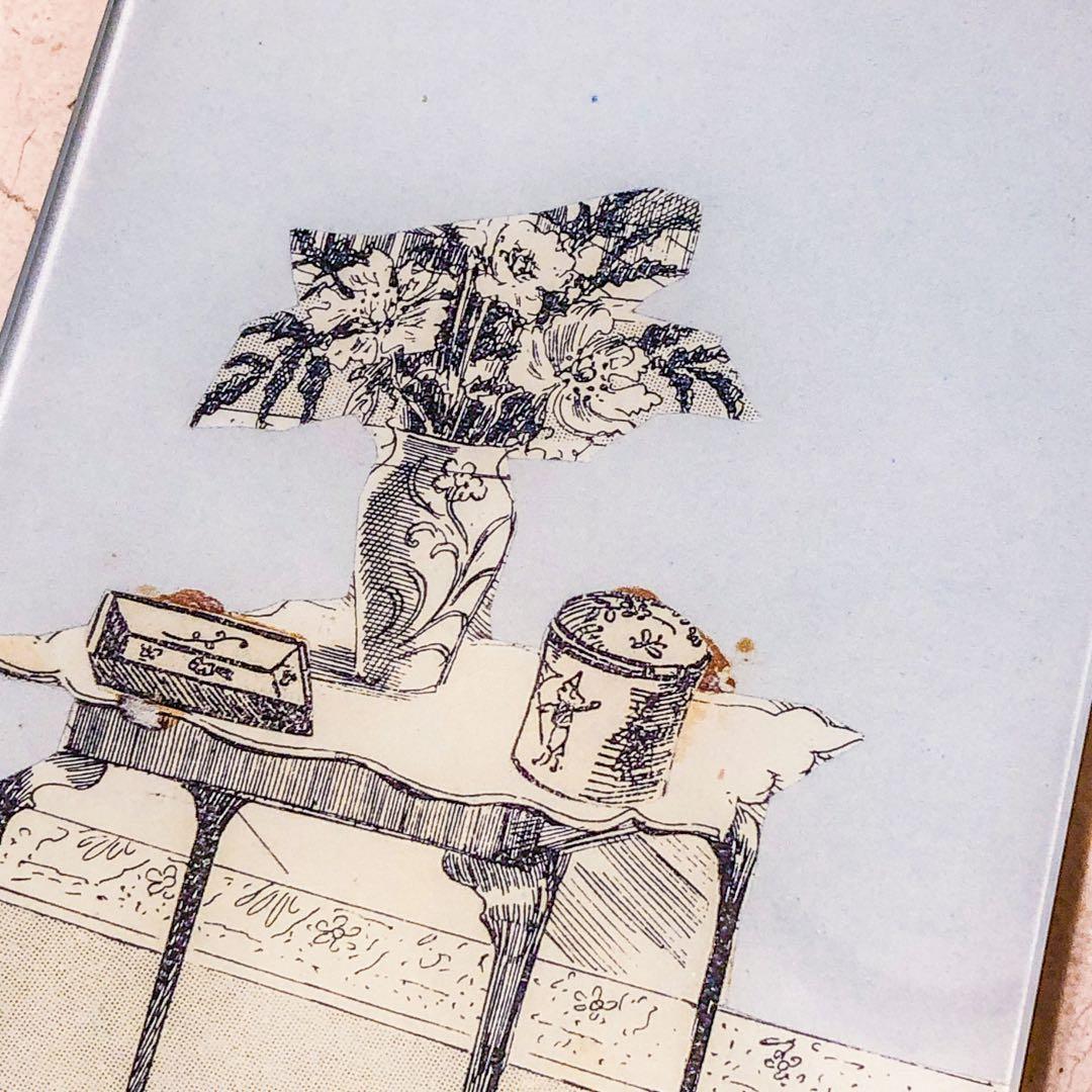 JOHN DERIAN ジョンデリアン　デコパージュトレイ　スクエア￼