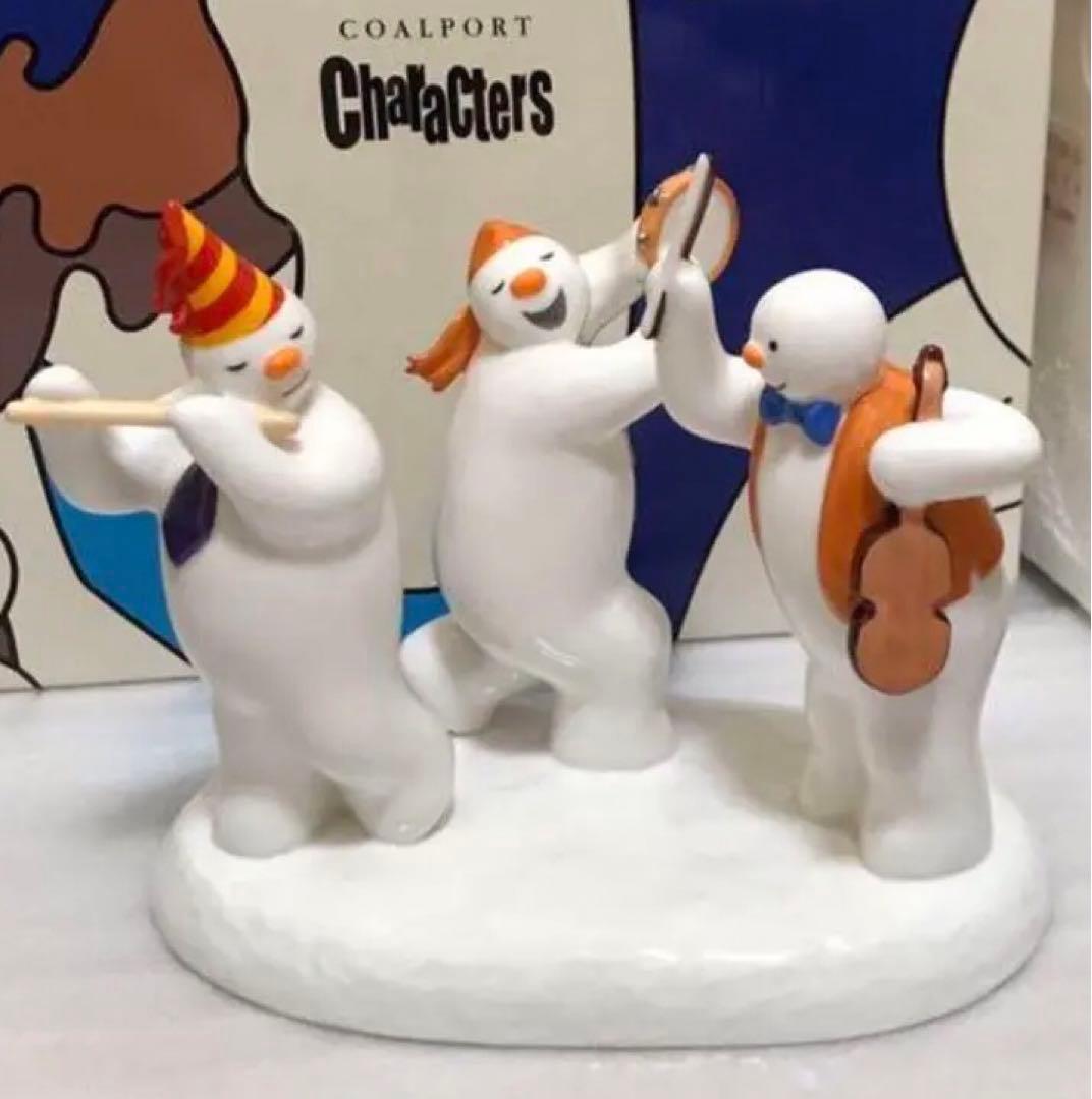 ☆未使用美品 コールポート スノーマン 限定フィギュリン CharaCters