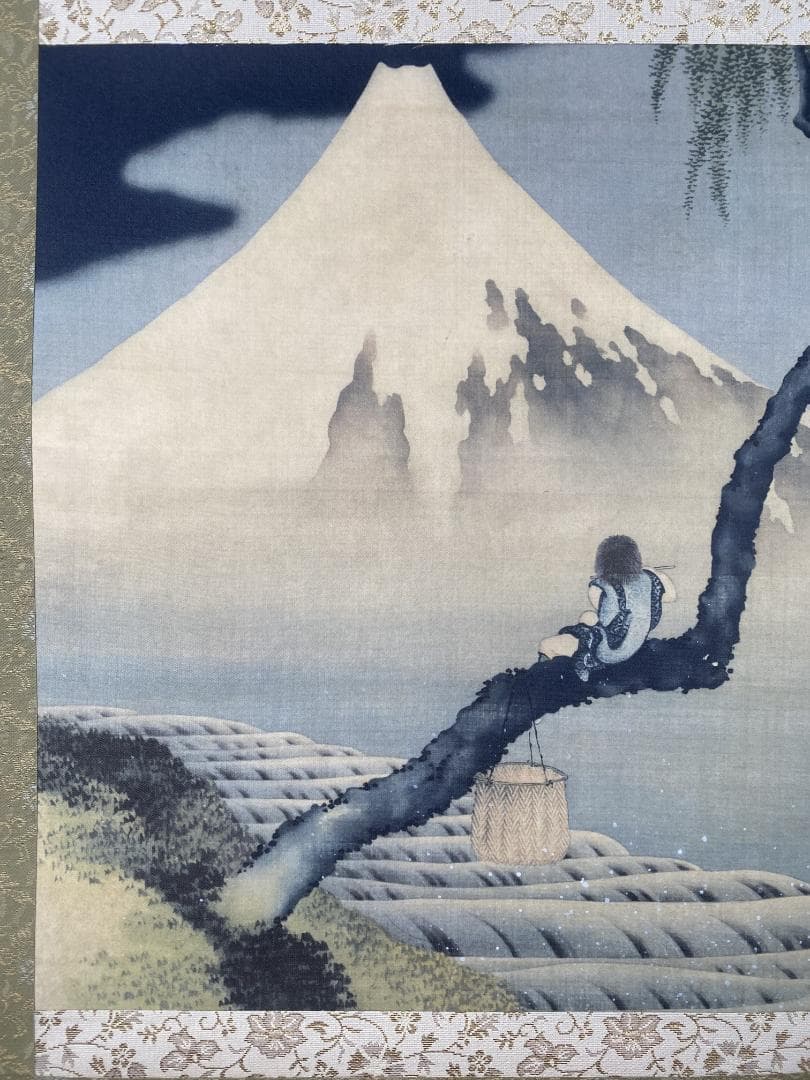 D*d様 葛飾北斎【複製】富嶽図 浮世絵 フリーア美術館75周年記念 掛軸240