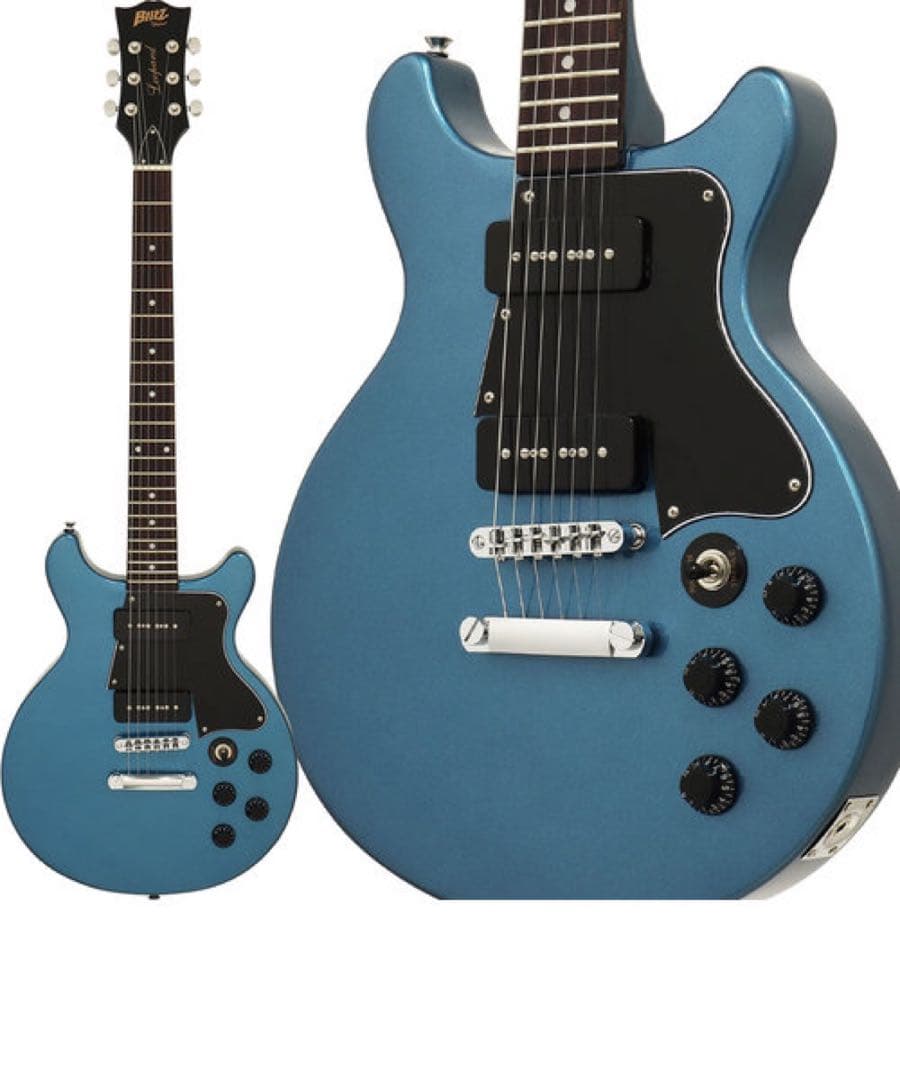 Blitz レスポールスペシャル 青 Blitz BLP-SPL/DC MBL - メルカリ