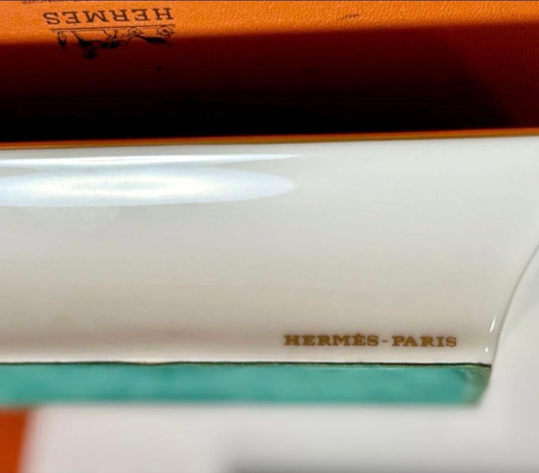 未使用 HERMES エルメス 灰皿 アッシュトレイ インテリア コレクション