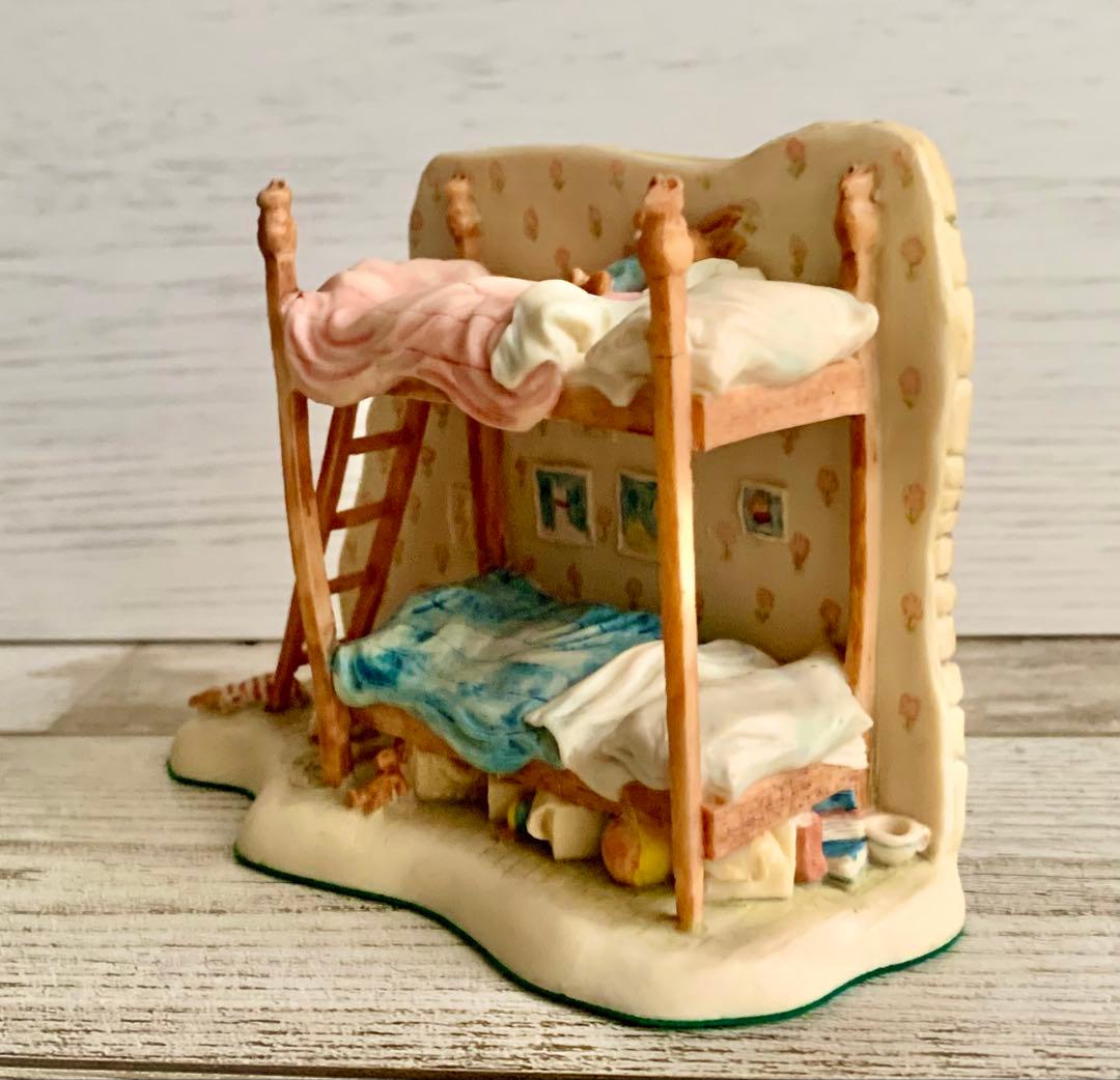 ブランブリーヘッジ 二段ベッド フィギュリン ボーダーファインアーツ