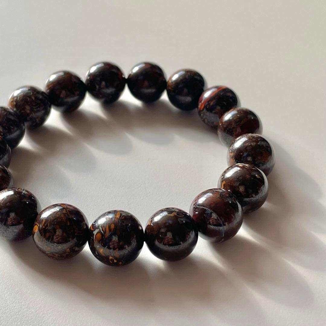 【天然石ブレスレット】ボルダーオパール