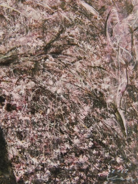 堀研、生、希少な画集より、新品高級額・額装付、状態良好