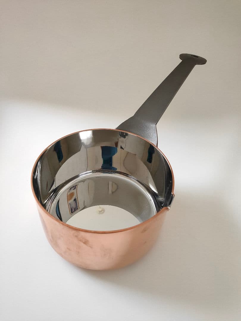 【希少！大特価！新品未使用！⠀】アレッシー ソースパン 銅片手鍋