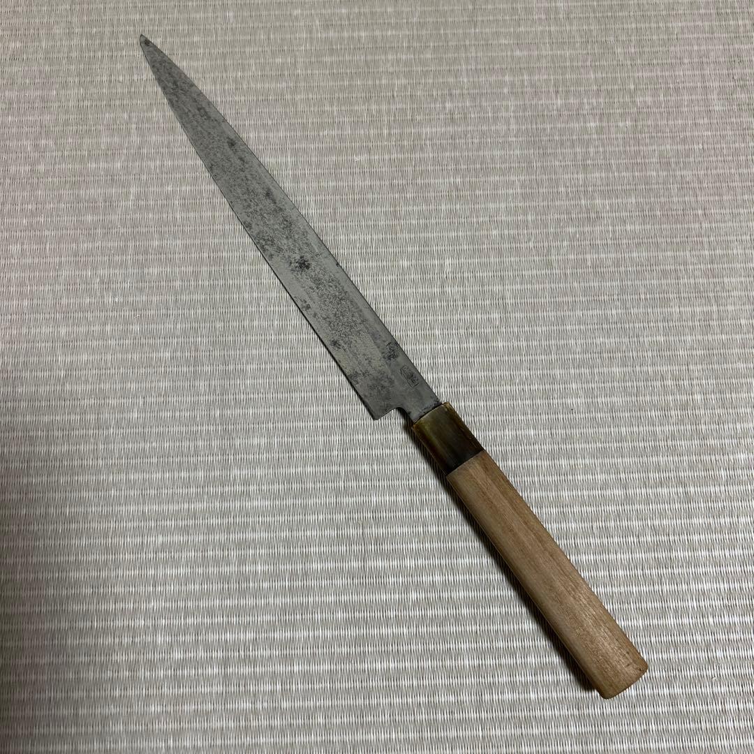 柳刃　包丁　和包丁　白鋼　霞　堺一文字光秀