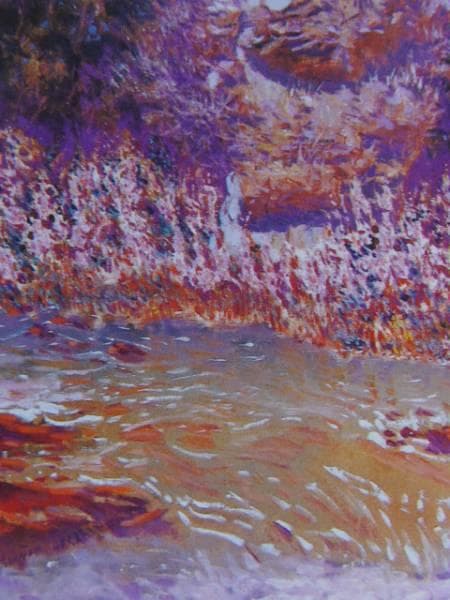 アントニオ・ムニョス・デグライン、ピエドラ川、新品額装付、画集画