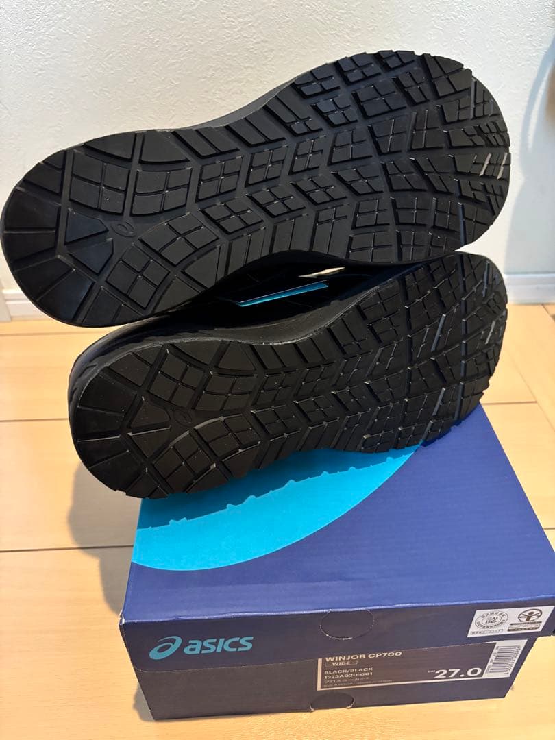 asics WINJOB CP700 ブラック 27.0cm