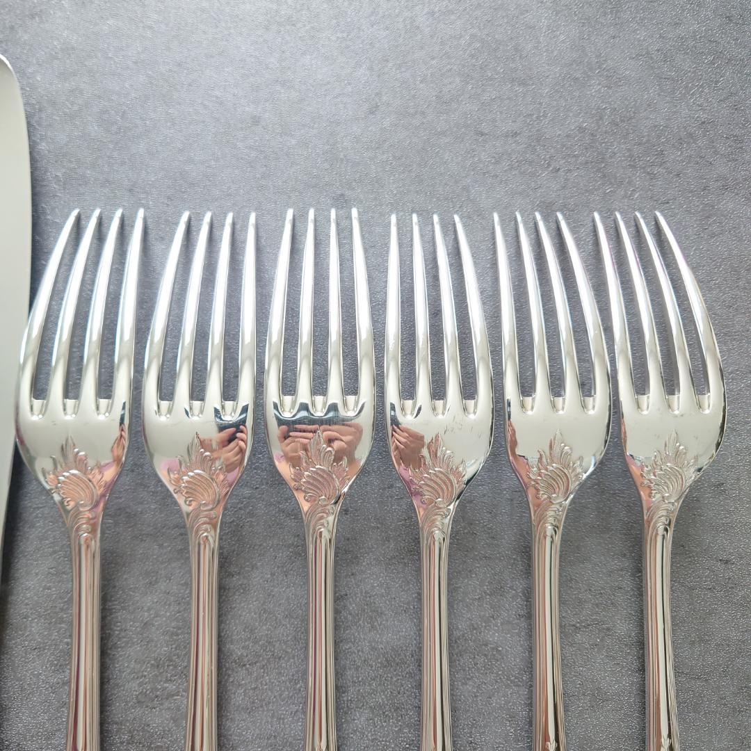 美品 クリストフル マルリー テーブルナイフ テーブルフォーク 12点