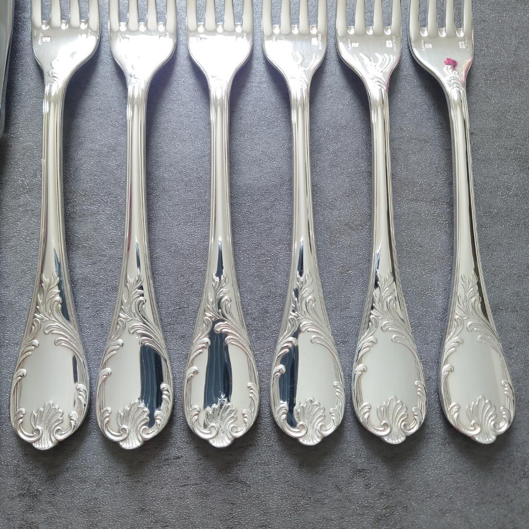 美品 クリストフル マルリー テーブルナイフ テーブルフォーク 12点