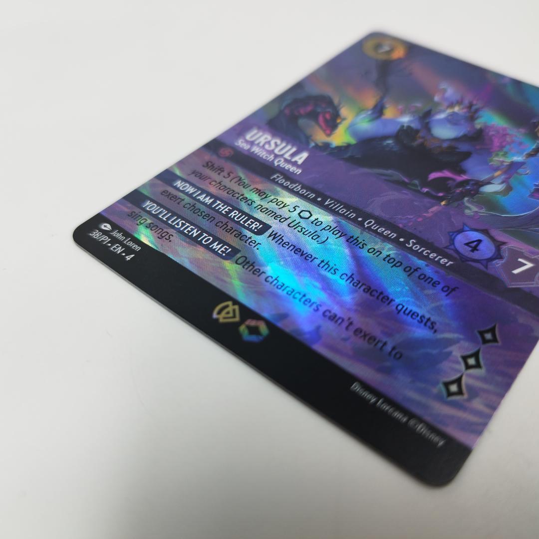 ロルカナ アースラ プロモカード 英語版 Enchanted 海の魔女 f6S4