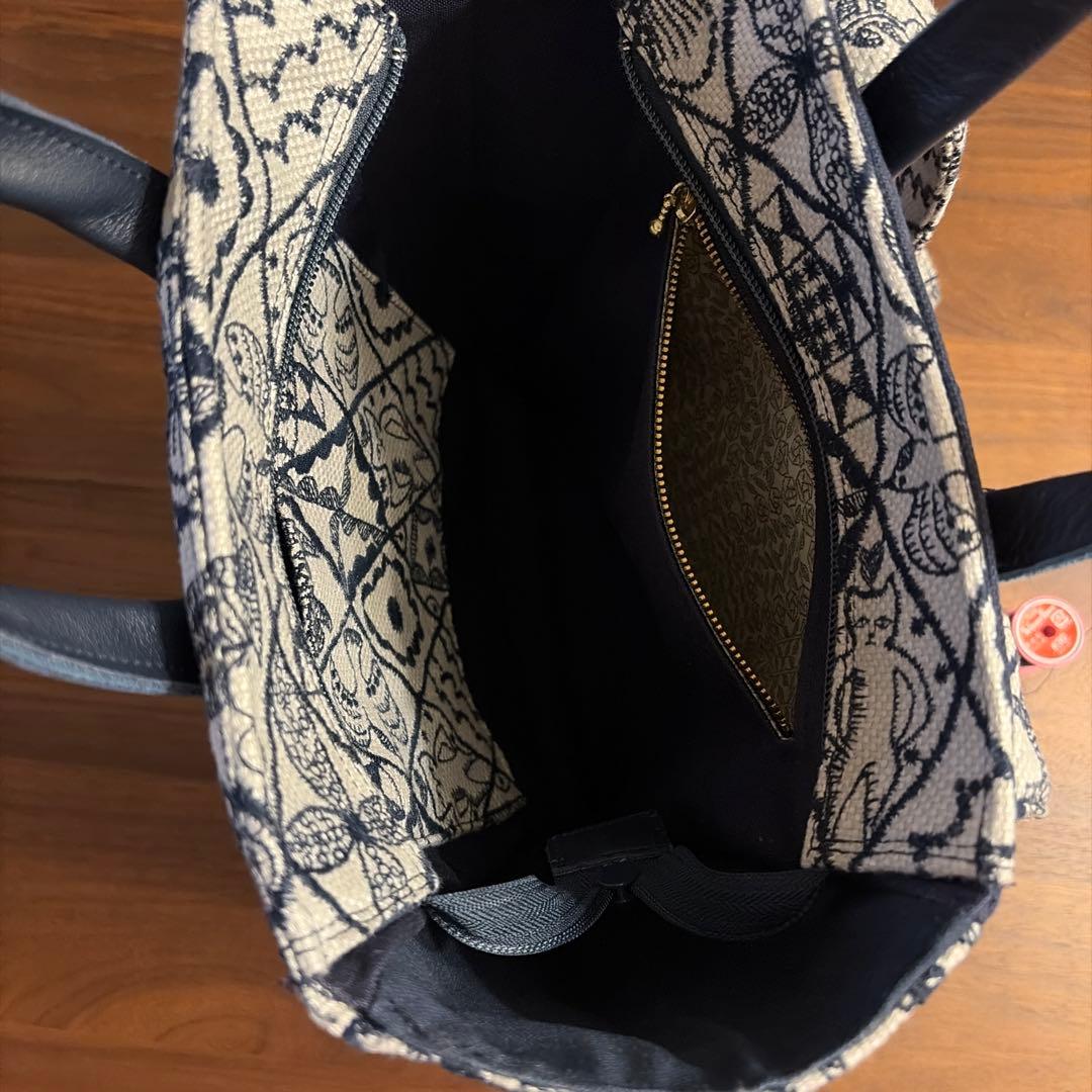 ハンドメイド2wayリュックトートバッグ ミナペルホネン symphony