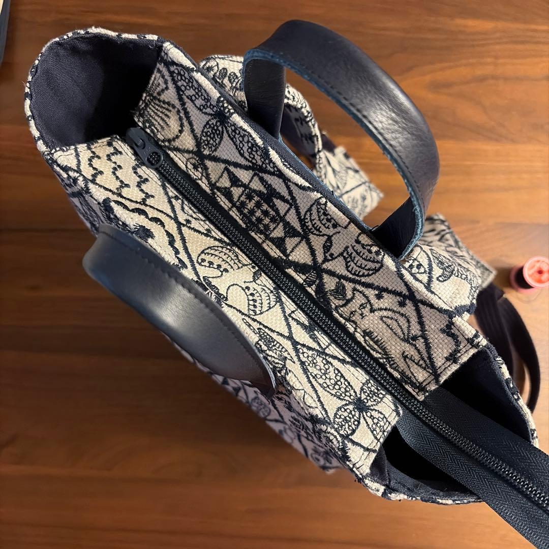 ハンドメイド2wayリュックトートバッグ ミナペルホネン symphony