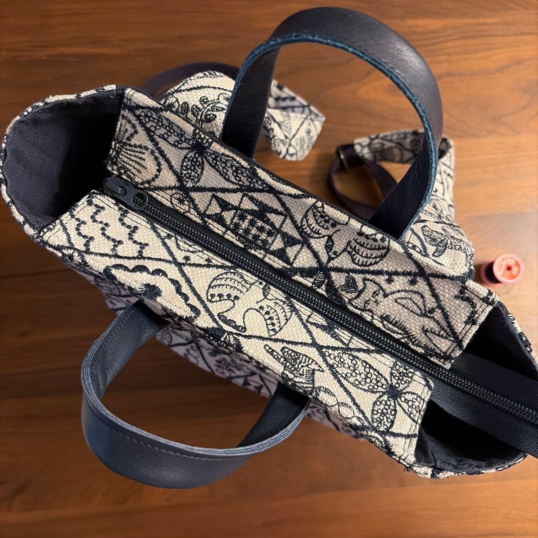 ハンドメイド2wayリュックトートバッグ ミナペルホネン symphony