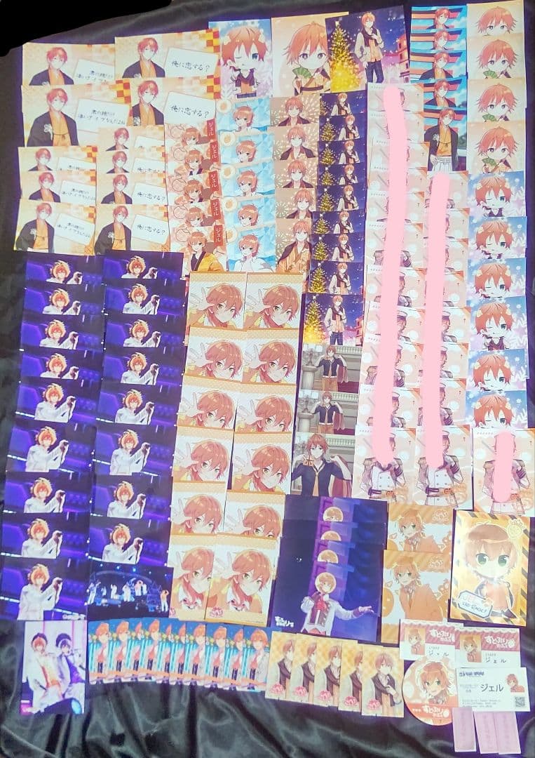 すとぷり ジェル さとみ 莉犬 ころん るぅと 缶バッジ ペンライト