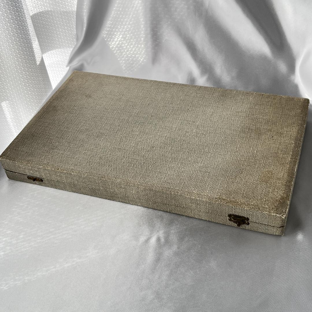 SFAM】 ロシア様式のケーキフォーク 12本組 仏蘭西 14cm ケース