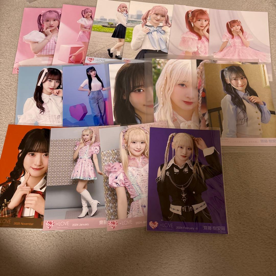 齋藤樹愛羅 生写真 まとめ売り イコラブ イコールラブ - メルカリ