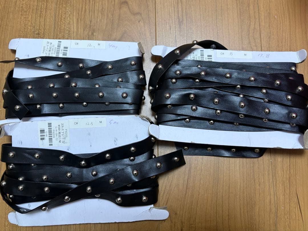 スタッズブレード　シルバー　16.8mまとめ売り