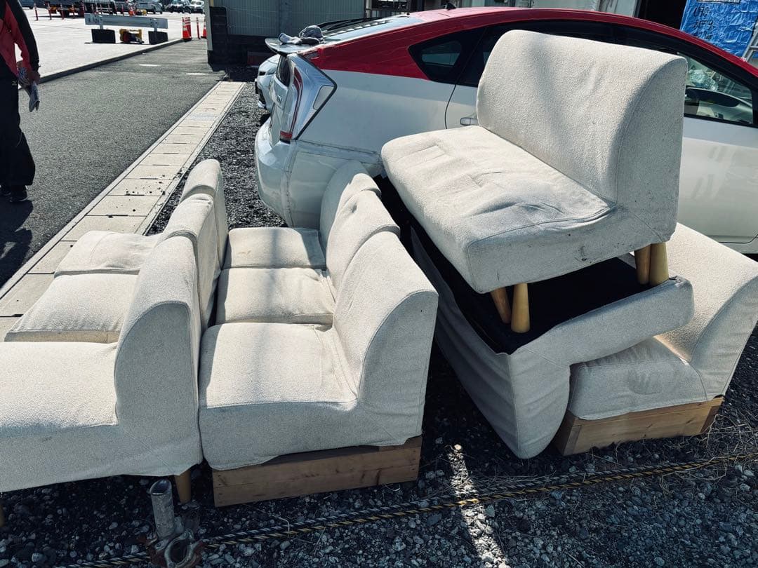 3.6万円大安売り ソファ3.椅子6 引き取り限定