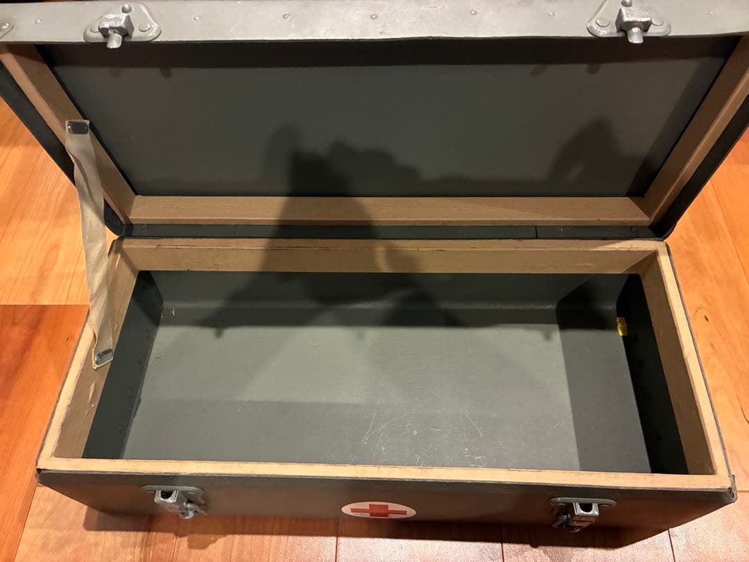 スウェーデン軍メディカルペーパーボックス ビンテージ