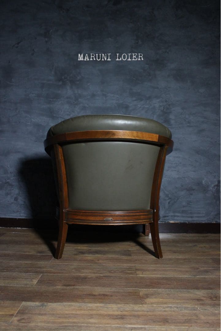 首都圏送無料〜マルニ木工 33万 ロワール 最上級マルニスムース ソファ 深緑2