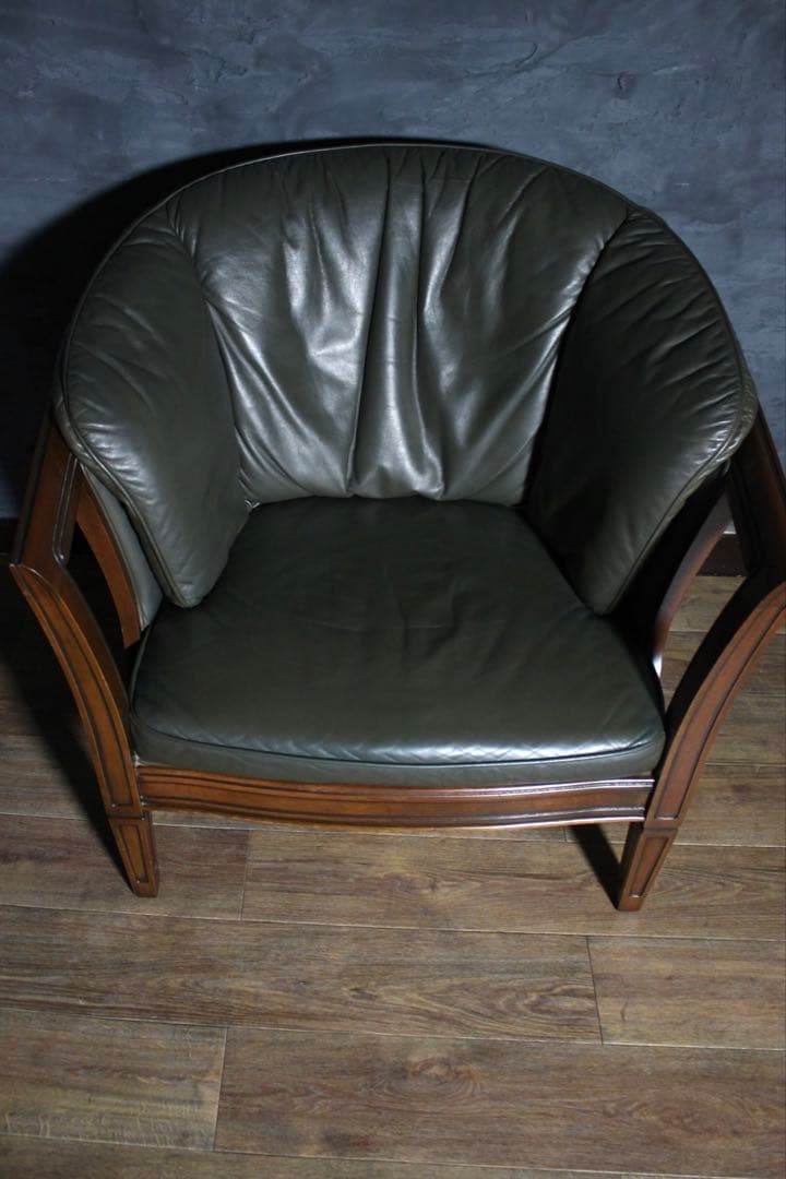 首都圏送無料〜マルニ木工 33万 ロワール 最上級マルニスムース ソファ 深緑2