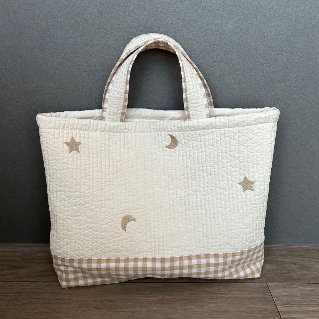 179/ムーンスター]【オリジナル刺繍】入園入学セット＊レッスンバッグ