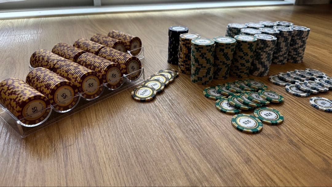 【E】　ポーカーチップセット カジノチップ