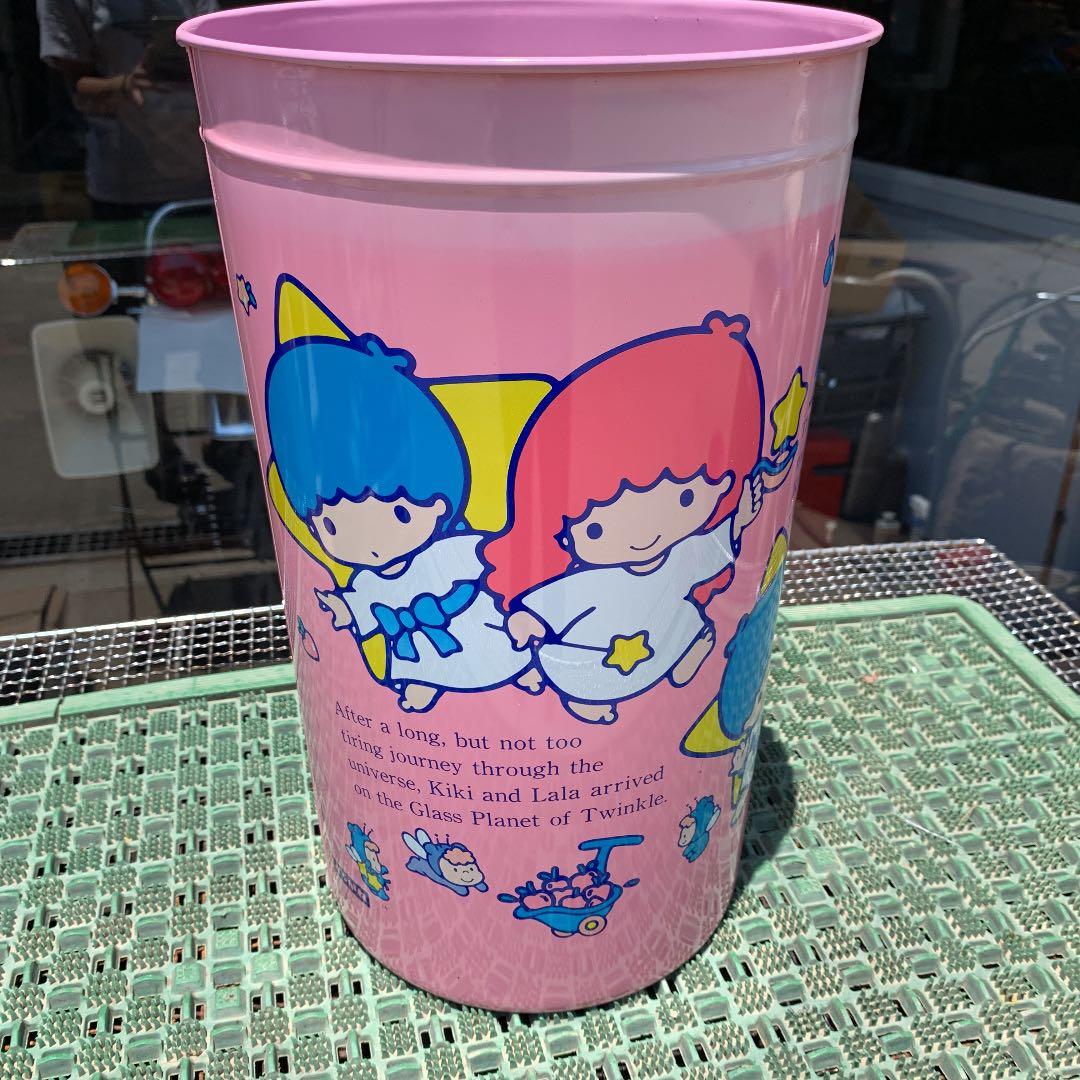 トゥインクルスターズ　キキララ　サンリオ　ゴミ箱　③