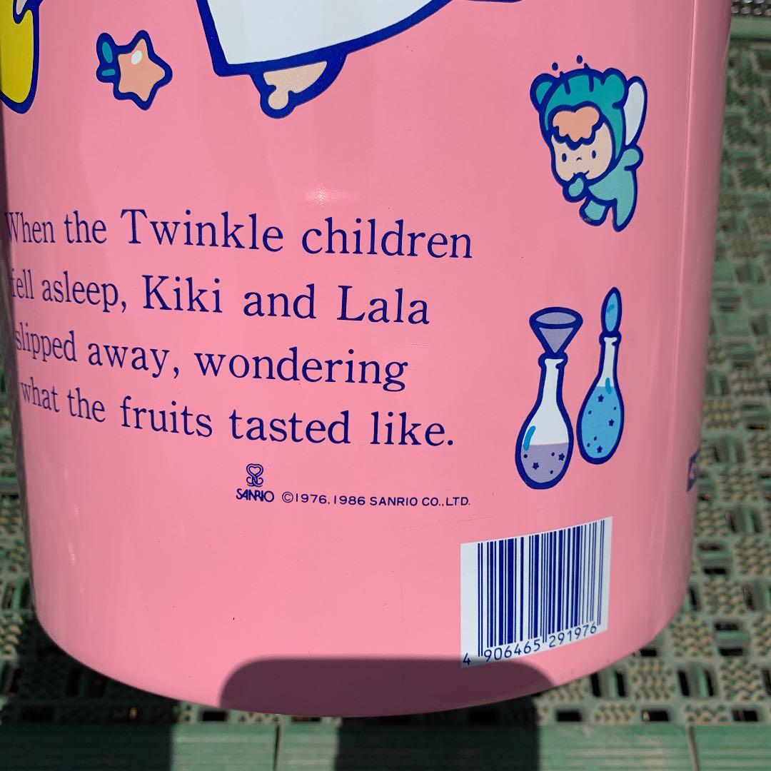 トゥインクルスターズ　キキララ　サンリオ　ゴミ箱　③