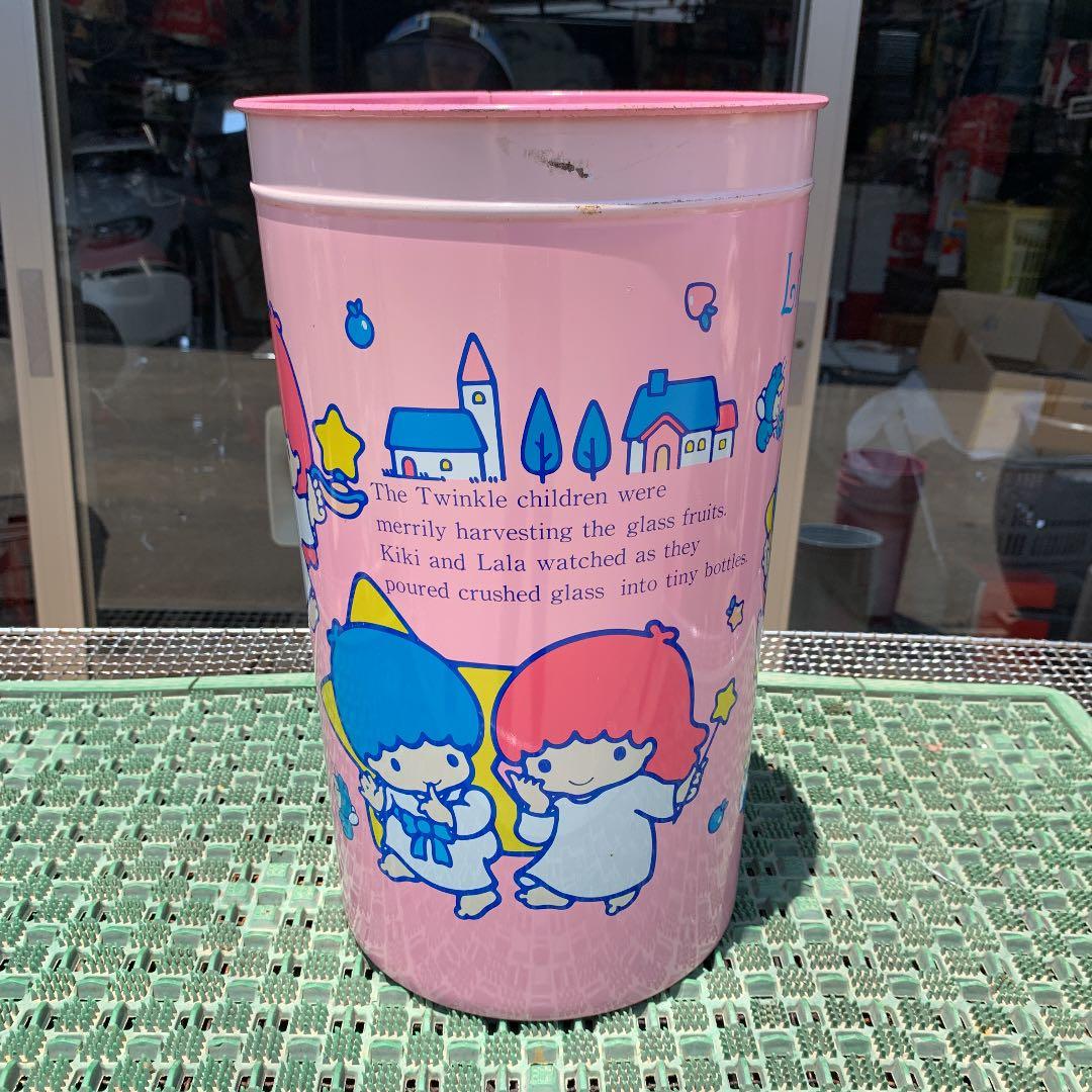 トゥインクルスターズ　キキララ　サンリオ　ゴミ箱　③