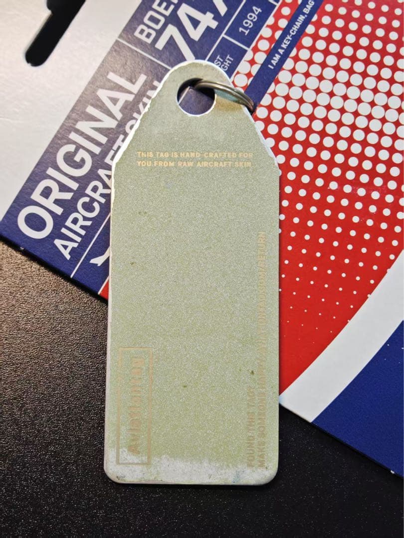 ブリティッシュ航空 Aviationtag ボーイング747-400 - メルカリ