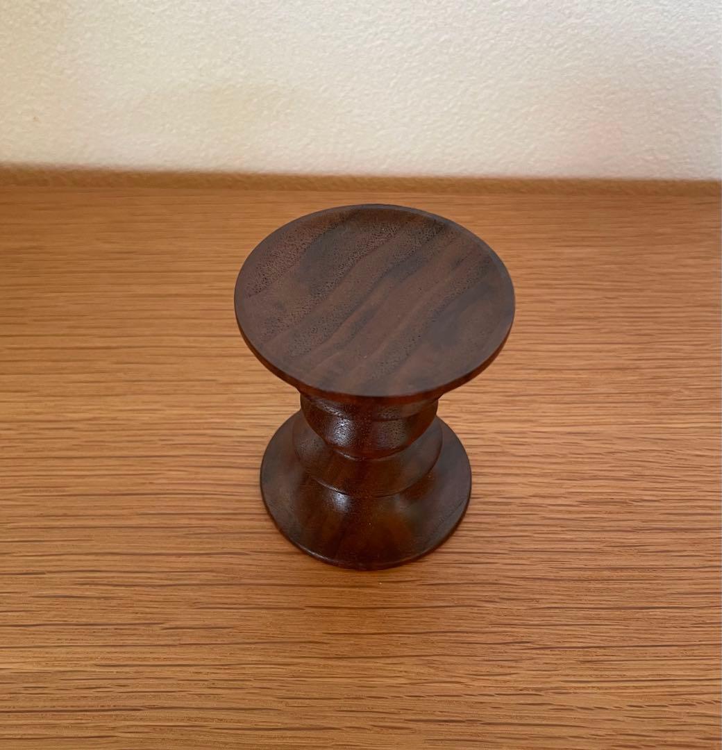 Vitra ヴィトラ ミニチュアコレクション イームズ ウォルナットスツール